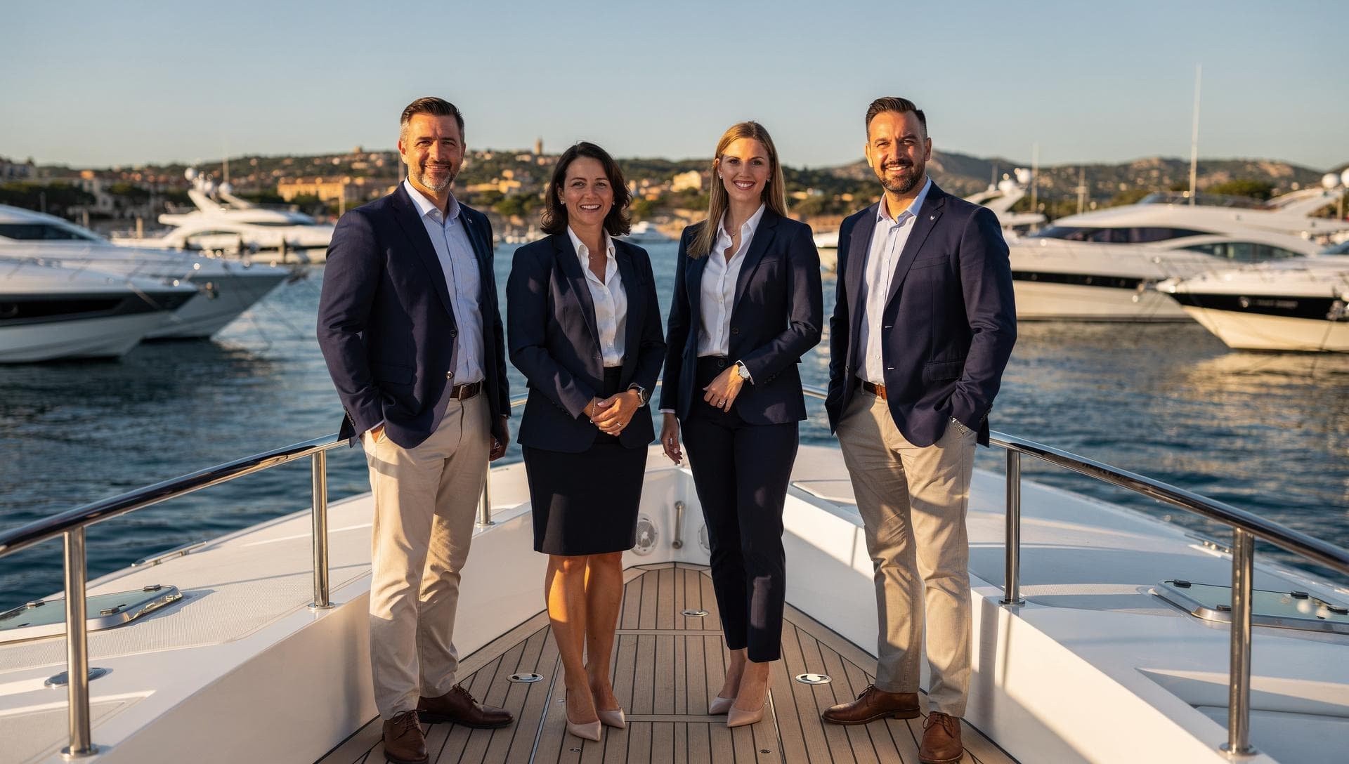 MERIDIAN yacht brokerage team